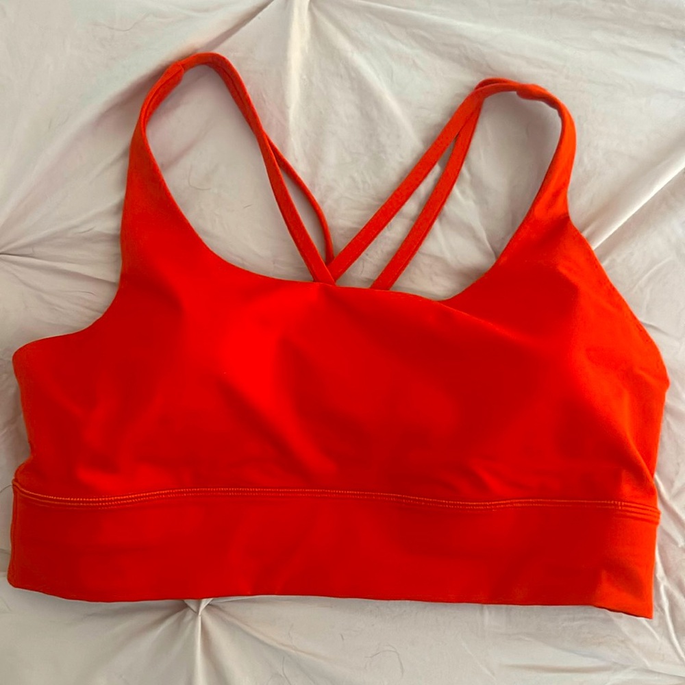 lululemon athletica Red Sports Bra